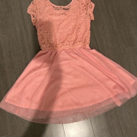 Ballerina code pink lace dress - Picture 4 of 4